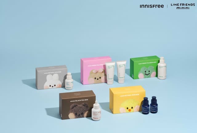 이니스프리ㅣ라인프렌즈 미니니, 블랙프라이데이 맞아 ‘코지 하우스 에디션’ 출시