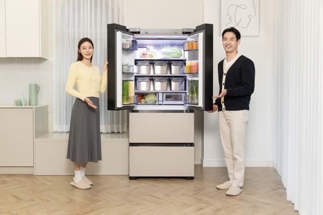 삼성전자, AI 기능 강화한 김치냉장고 판매량 두 자릿수 증가