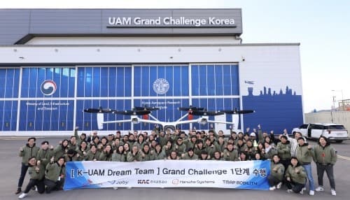 한국공항공사, 세계 최초 UAM 기체와 자체 개발 시스템 연동 성공