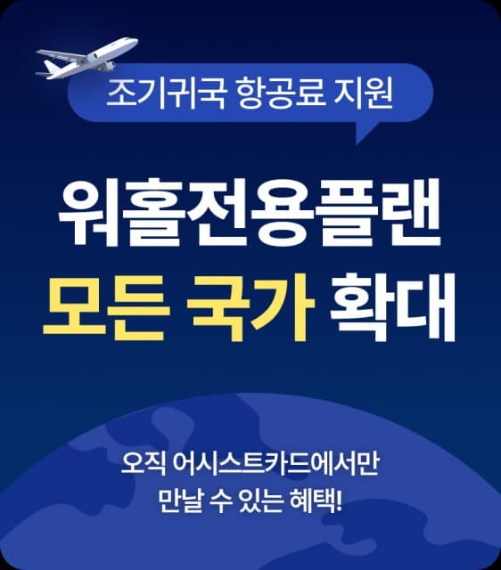 워킹홀리데이, 마음 놓고 떠나자… 어시스트카드, 조기 귀국 지원금 대상 국가 확대