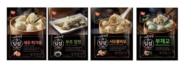 동원F&B, 국내 냉동만두 시장에 딤섬 카테고리 개척… 소매점 기준 딤섬 점유율 1위