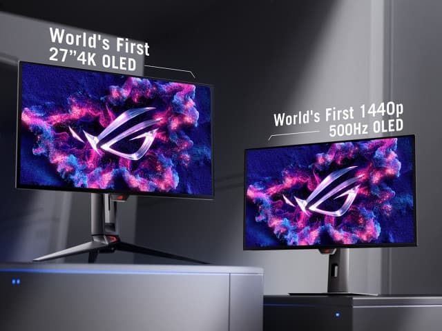 에이수스, 27인치 OLED 게이밍 모니터 Swift OLED PG27UCDM·Strix OLED XG27AQDPG 출시