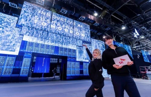 SKT 혁신적 AI 기술, CES 사로잡는다