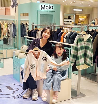 ‘MZ 부모’ 공략… 신세계百, 덴마크 아동복 ‘몰로’ 단독 론칭