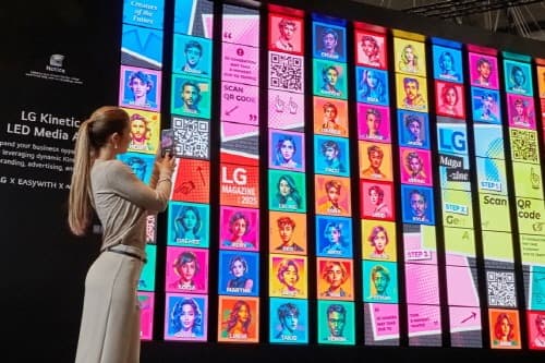 LG전자 ISE 2025서 공간의 가치 높이는 혁신 디스플레이 솔루션 선보인다