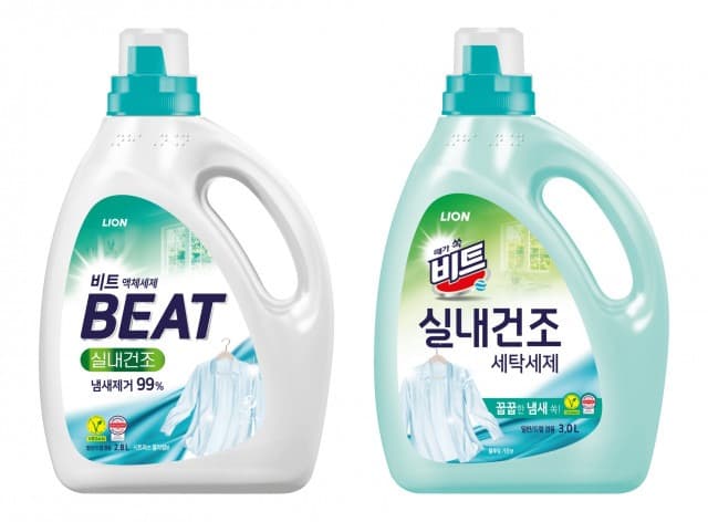 비트 ‘실내건조 액체세제’ 2종 출시