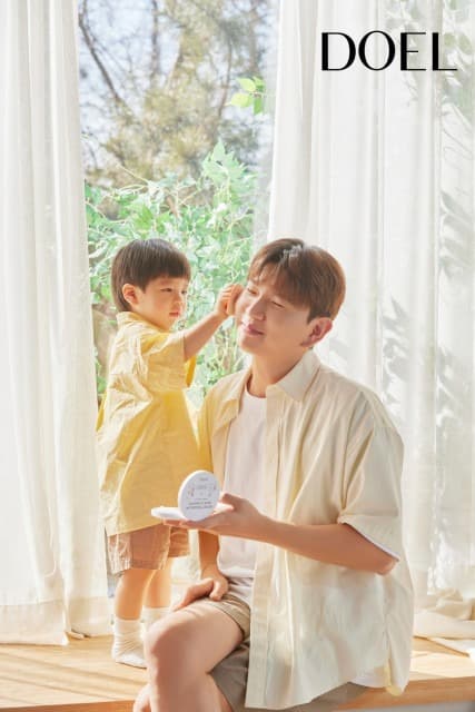 화장품 브랜드 도엘, 상품선택에 깐깐한 제이쓴과 그의 아들 준범이를 모델로 TV홈쇼핑 진출