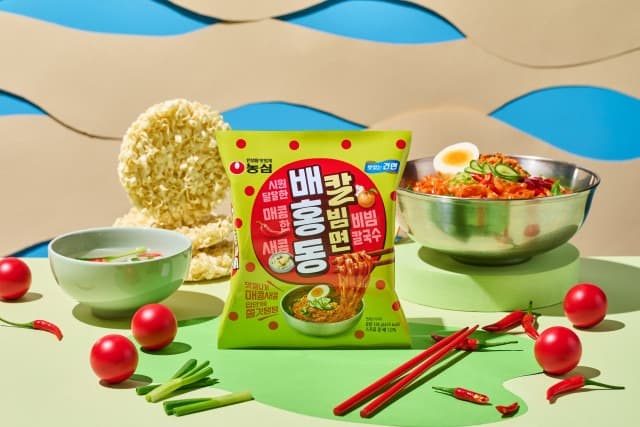 ‘배홍동과 칼국수가 만났다’ 농심, 배홍동칼빔면 출시