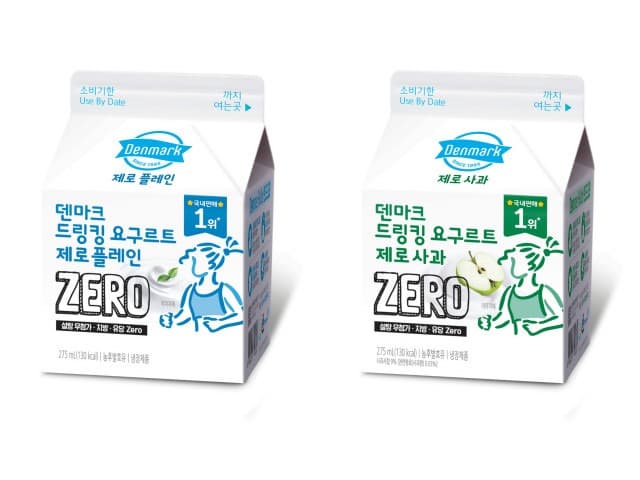동원F&B 덴마크 드링킹 요구르트 ‘설탕·지방·유당 제로’ 리뉴얼