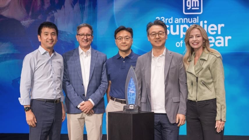 LG전자 GM ‘올해의 공급사’ 선정...혁신적 SDV 솔루션 기술력 인정받아
