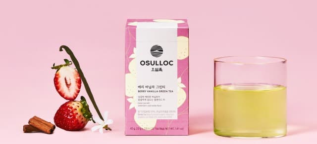 오설록, 베리 바닐라 그린티·피치 캐모마일 출시