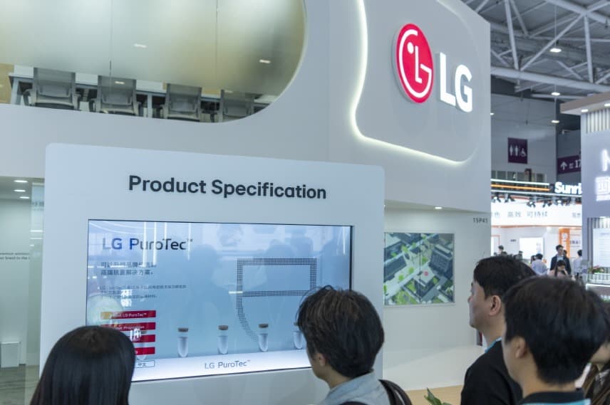 LG전자 항균 기능성 소재 ‘LG 퓨로텍’ 글로벌 B2B 고객 확대 나서