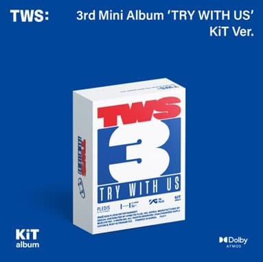 TWS 미니 3집 ‘TRY WITH US’ 키트앨범 발매… 돌비 애트모스로 더욱 생생하게 감상 가능