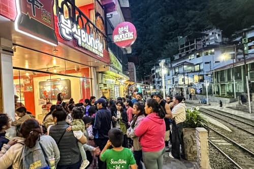 농심, 페루 마추픽추에 ‘신라면 분식’ 1호점 오픈
