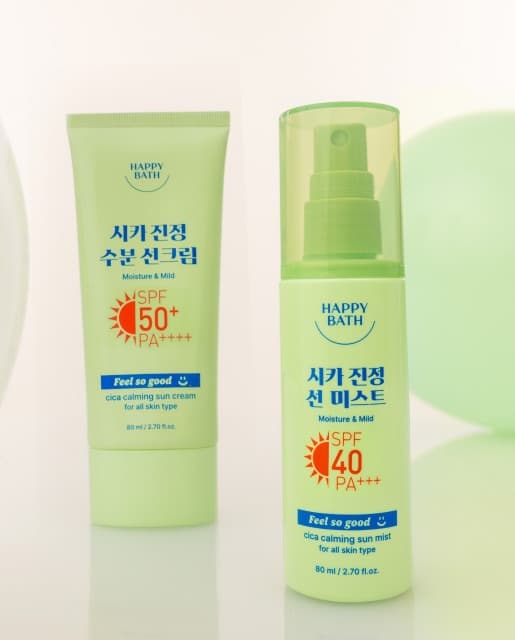 해피바스 ‘필쏘굿 시카 진정 선크림·선 미스트’ 출시