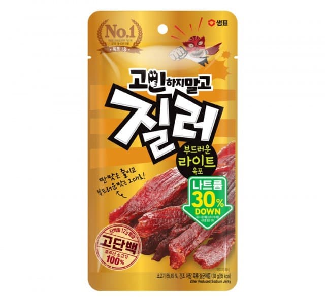 질러 ‘부드러운 라이트 육포’ 출시