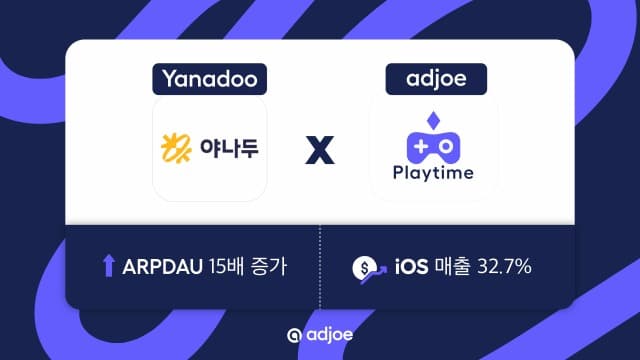 야나두, adjoe와 협업으로 야핏무브 iOS 매출 32.7% 성장… 수익화 혁신 사례로 주목