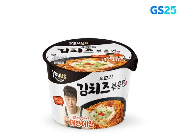 GS25, 전설의 PB라면 ‘오모리’ 볶음면으로 선보인다… 비국물 라면 비중 30% 돌파