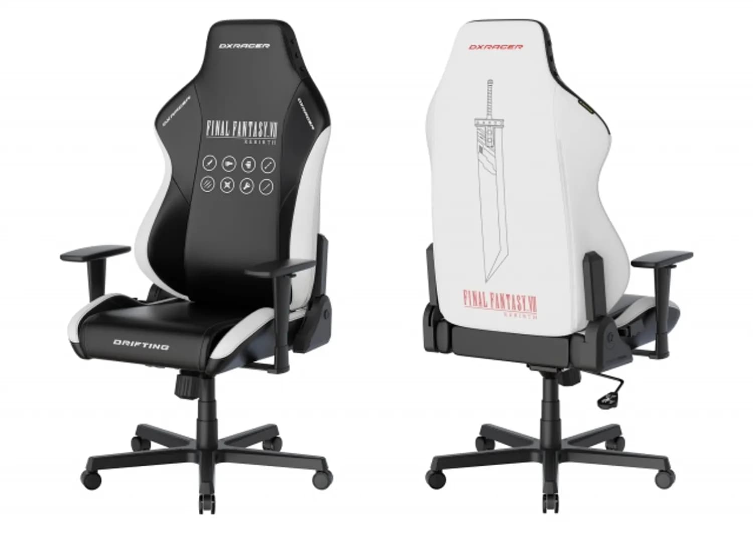 게이밍 의자 브랜드 DXRacer, 파이널 판타지 VII 리버스와 파트너십 체결