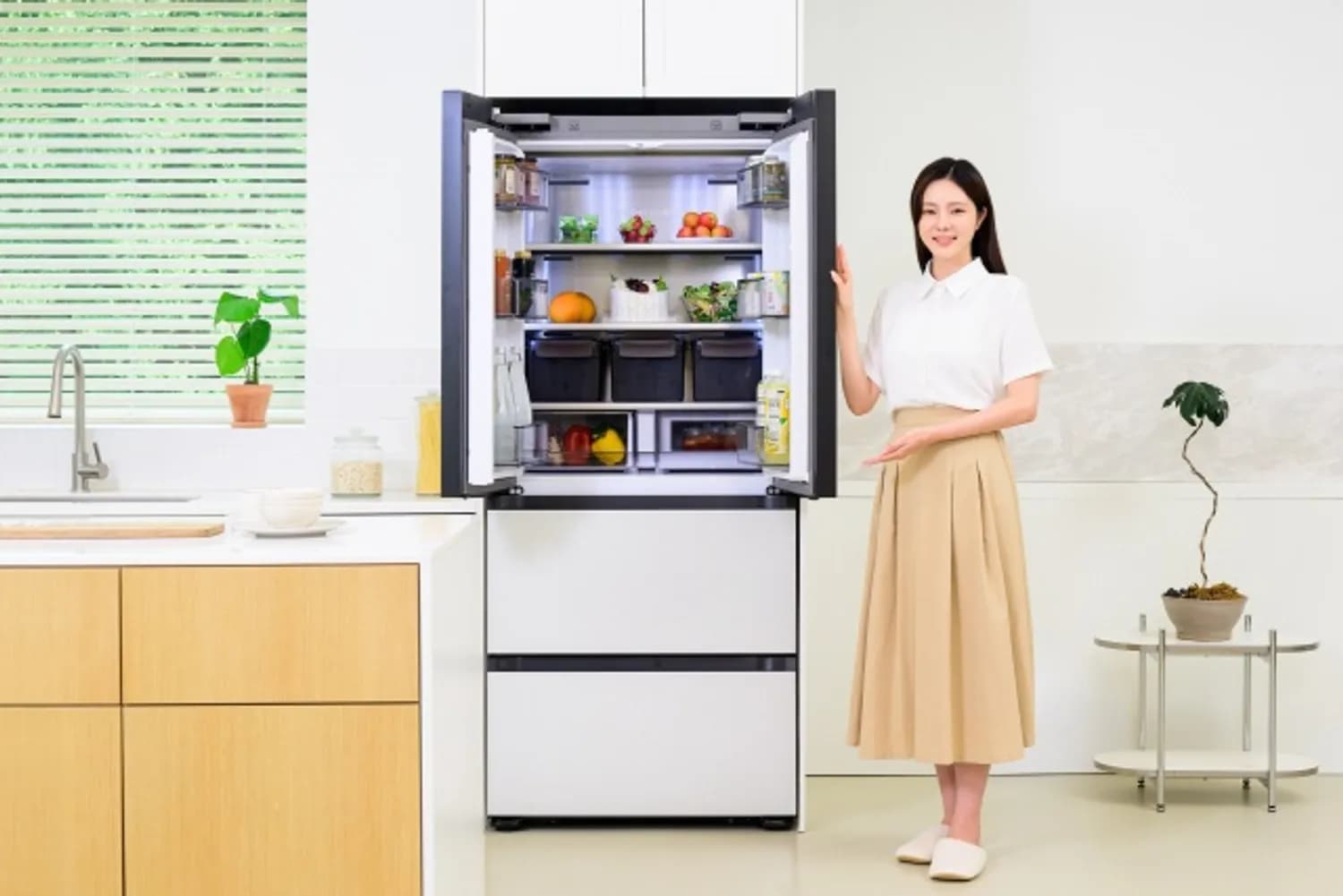 삼성전자 ‘키친핏 맥스’ 디자인 적용한 김치냉장고 신제품 출시