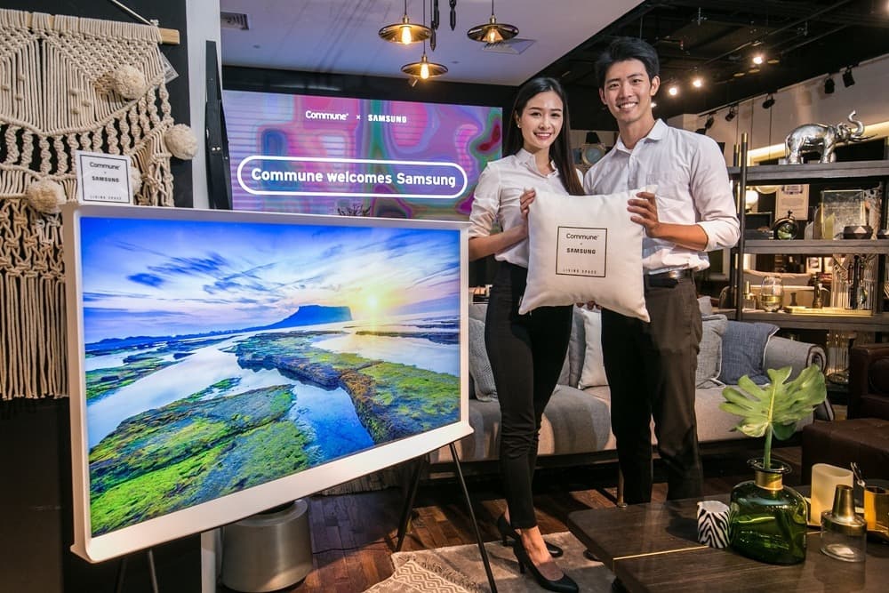 삼성전자, 싱가포르에 ‘세리프 TV’ 출시하며 라이스프타일 TV 체험 공간 오픈