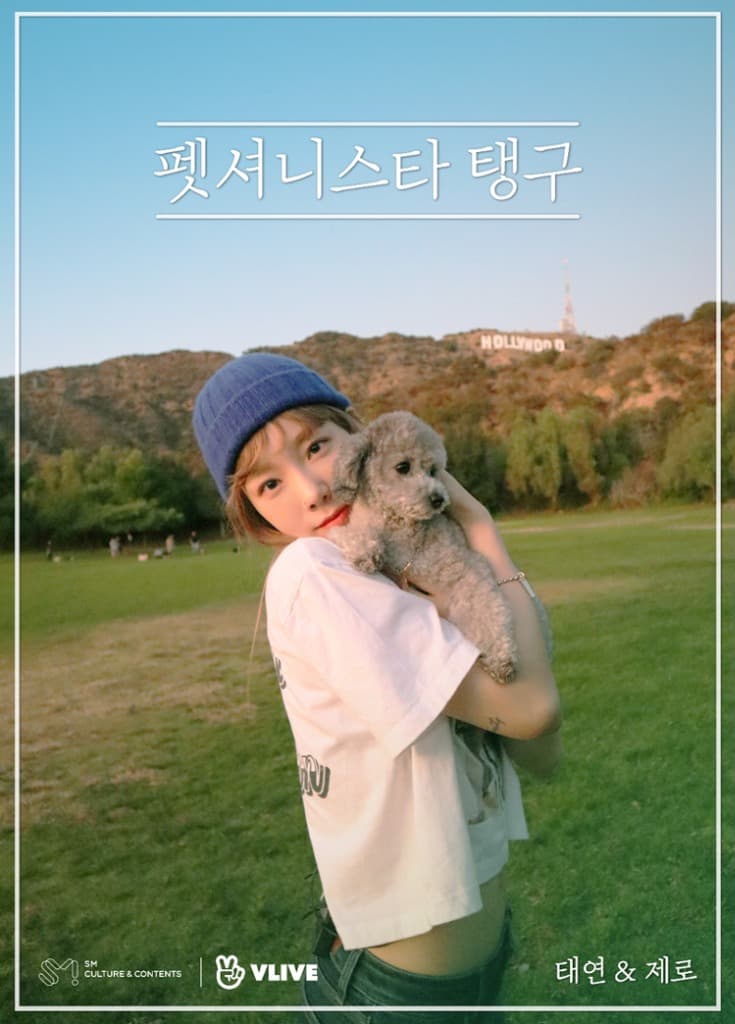 ‘펫셔니스타 탱구’ 태연과 화제의 반려견 ‘제로’가 함께하는 리얼리티