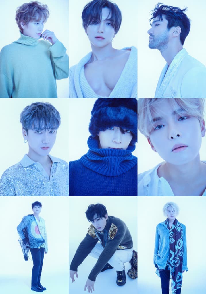 슈퍼주니어, 셰도우-브라이트 두 버전 개인 티저 이미지 공개! 앨범도 2종 발매된다!