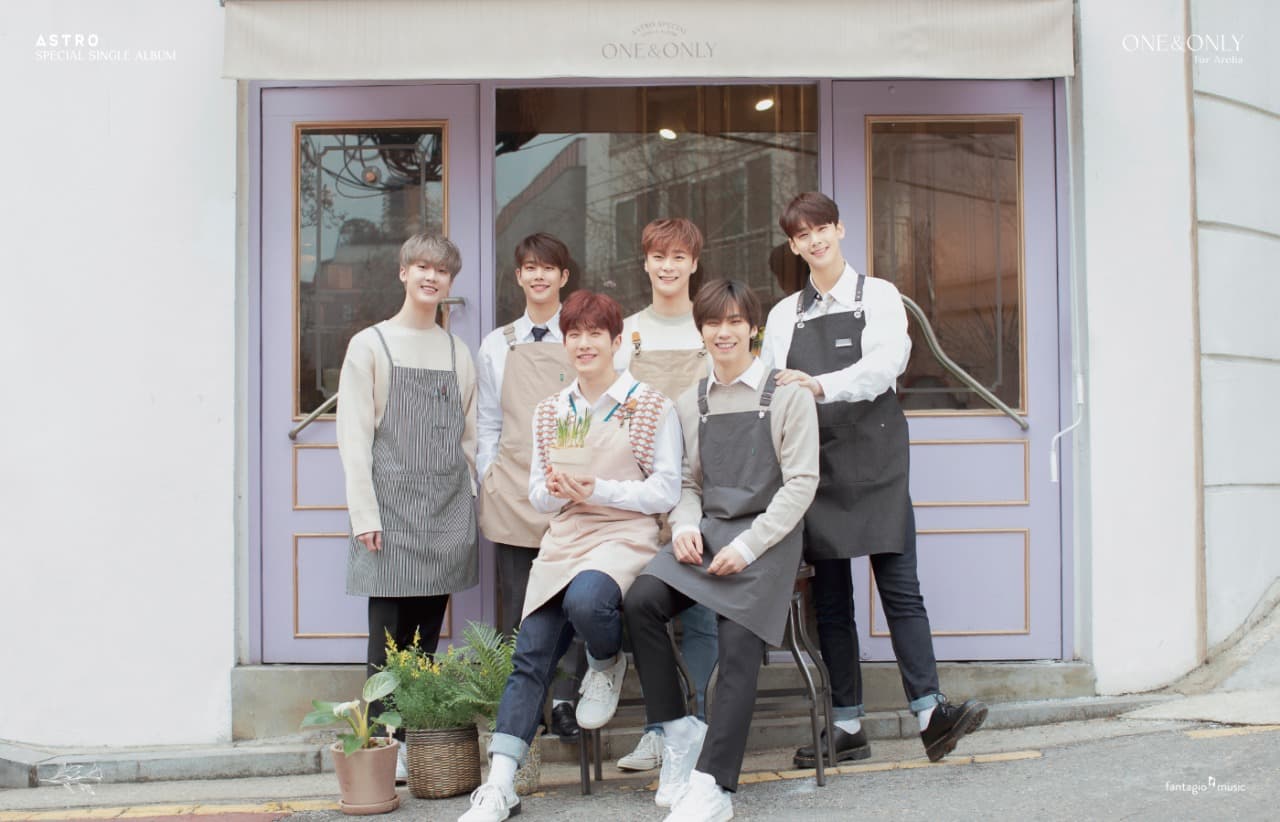 아스트로, 13일 스페셜 싱글 ‘ONE&ONLY’ 음반 발매!