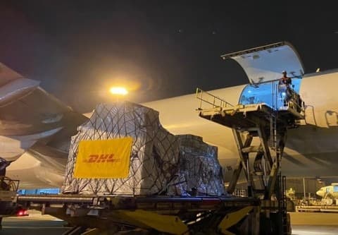 DHL글로벌포워딩, 130만개 이상 코로나19 진단키트 한국에서 해외로 수송