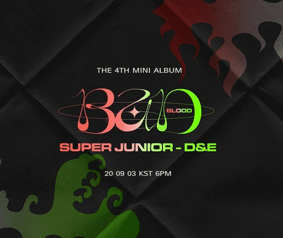 슈퍼주니어-D&E, 9월 3일 미니 4집 ‘BAD BLOOD’ 발매!