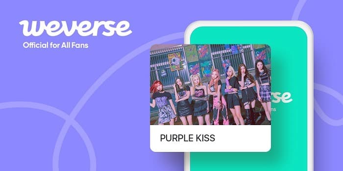 위버스, 떠오르는 밸런스돌 퍼플키스(PURPLE KISS) 커뮤니티 오픈