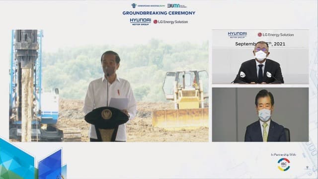 현대자동차그룹-LG에너지솔루션, 인도네시아 배터리셀 합작 공장 착공