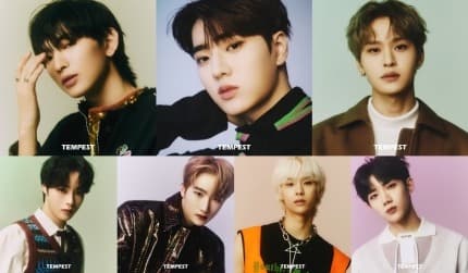 위에화 新보이그룹 템페스트, 베일 벗었다..거센 폭풍 예고 '기대UP'